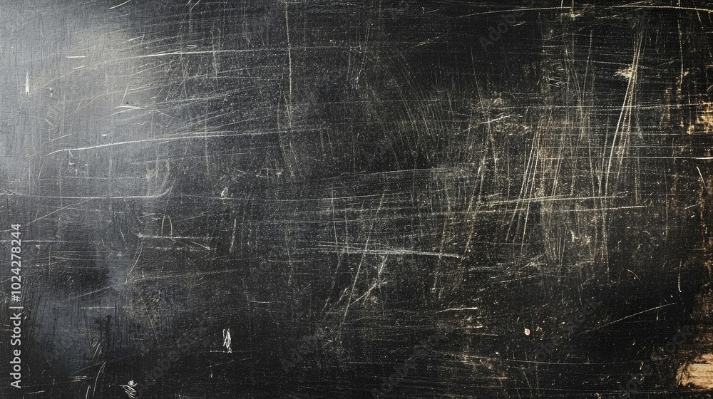 Chalk Marks on Blackboard Surface Chalk Marks on Blackboard Surface