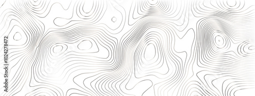 Transparent PNG Topographic line map. Modern design with White background with Topographic map background geographic line map. Modern design with White background with topographic wavy pattern design.