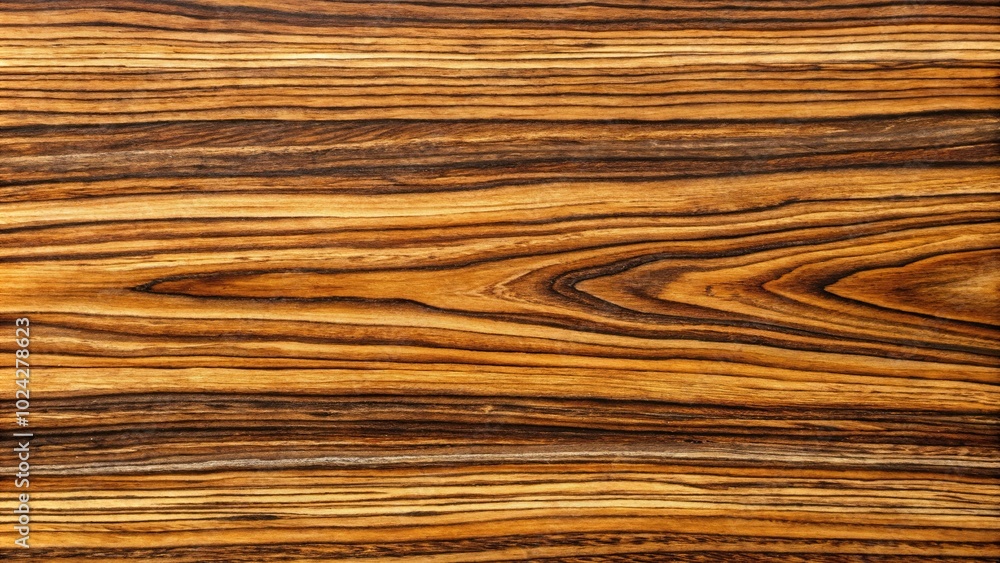 Close-up of Bocote Cordia wood background with lacquered finish Close-up of Bocote Cordia wood background with lacquered finish