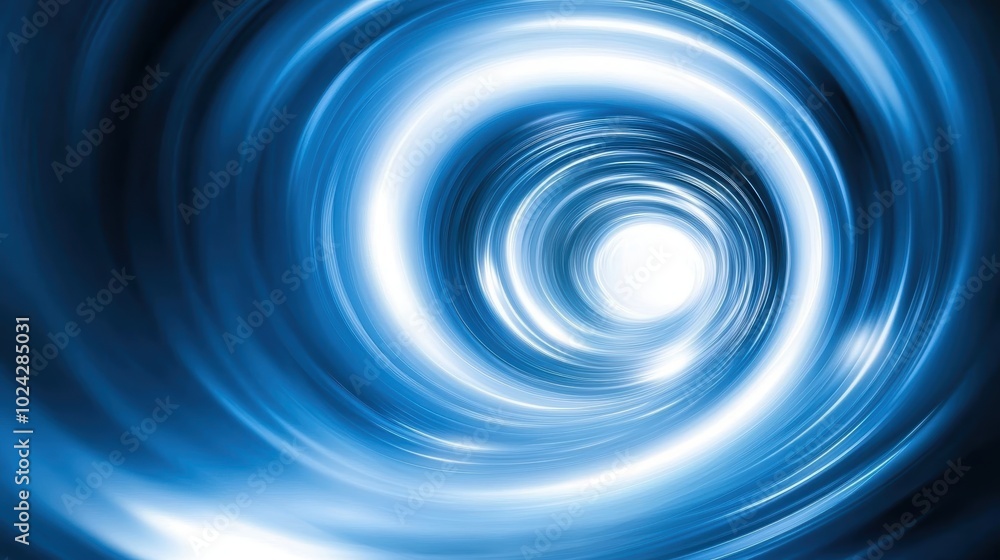 Abstract blue swirl vortex background for creative design Abstract blue swirl vortex background for creative design
