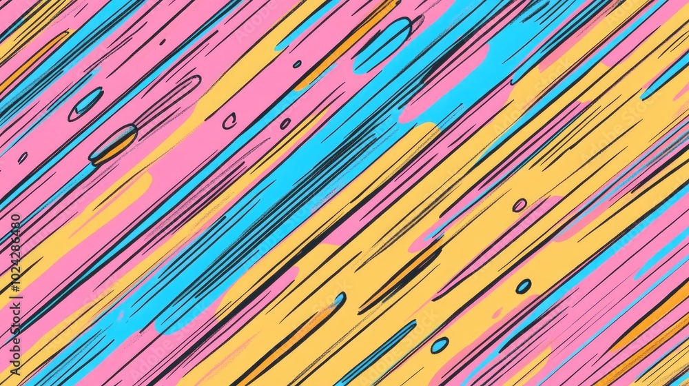 Abstract Multi Colored Blurred Striped Background Abstract Multi Colored Blurred Striped Background