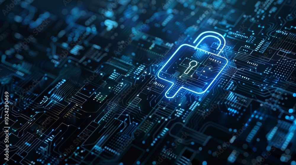 Dark outline of cybersecurity protocols. Dark outline of cybersecurity protocols.