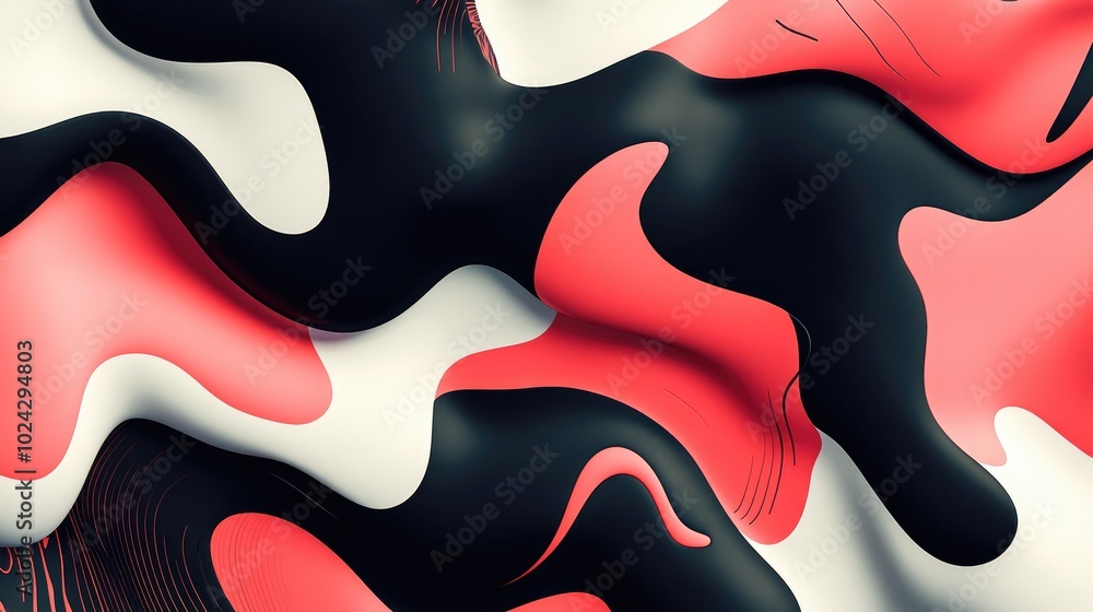 Abstract design elements featuring a captivating background pattern Abstract design elements featuring a captivating background pattern