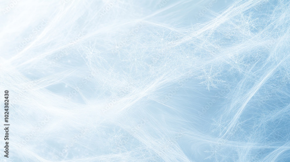 Abstract Swirling Wind with Snow Elements Abstract Swirling Wind with Snow Elements