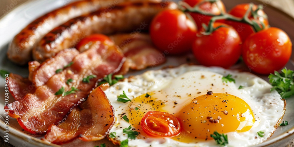 A plate featuring scrambled eggs. A plate featuring scrambled eggs.