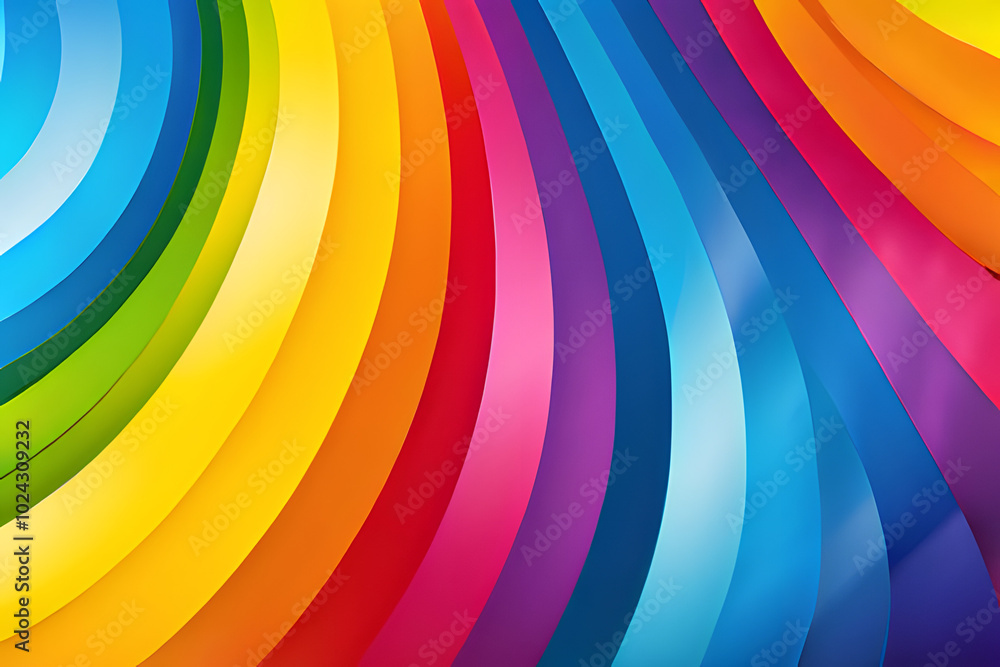 abstract background with rainbow abstract background with rainbow