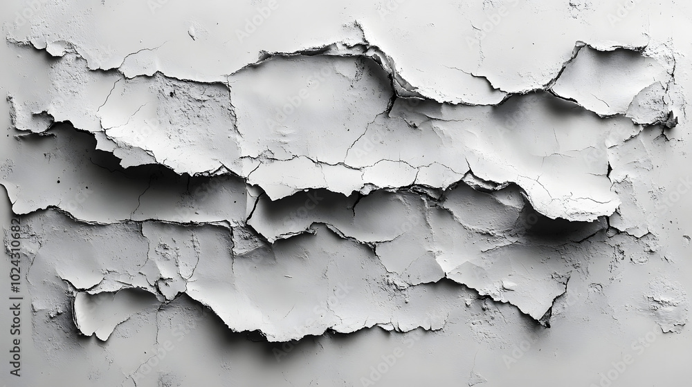 Black and White Paper Texture with Torn Edges for Background.
Black and White Paper Texture with Torn Edges for Background.