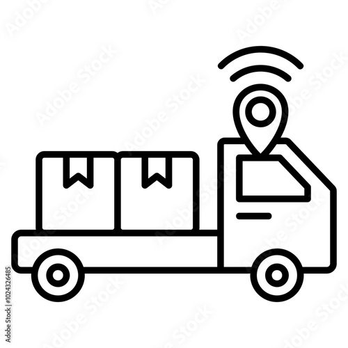 automated automobile icon