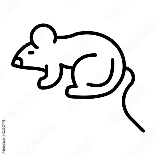 Mouse Vector Icon Style