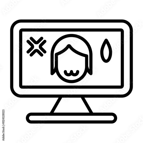 Anime Addiction Vector Icon Style