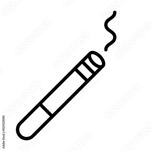Smoking Vector Icon Style