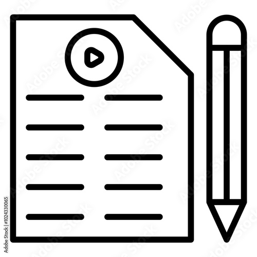 Content Vector Icon Style
