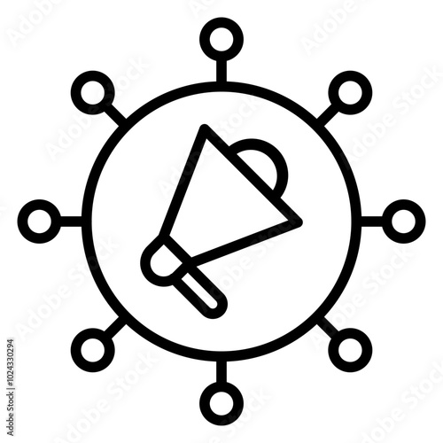 Viral Vector Icon Style