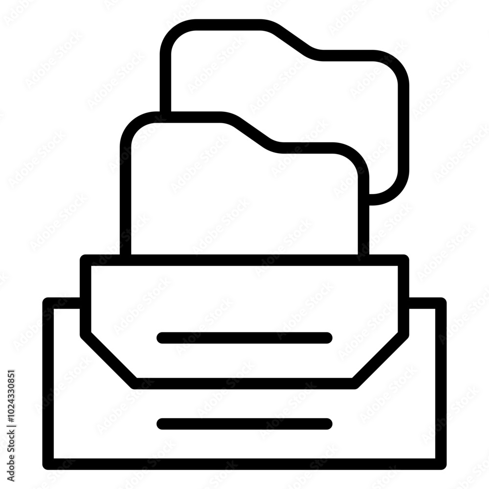 Archive Vector Icon Style Archive Vector Icon Style