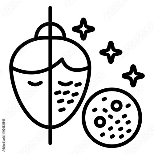 Acne Vector Icon Style