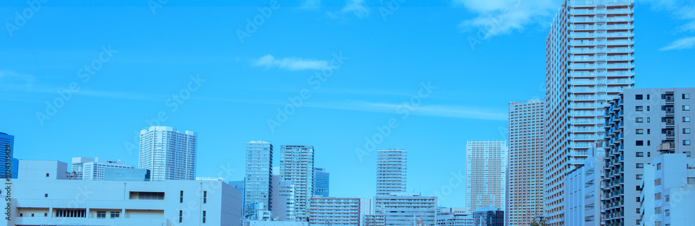 高層ビル　オフィス街