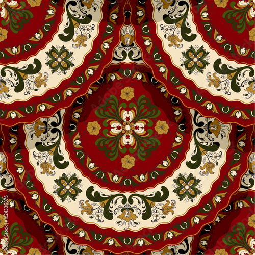 Floral pattern design
