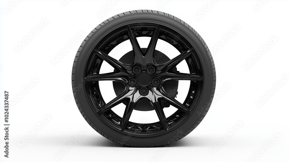 Wheels, tires and discs , Car tire isolated on white background Wheels, tires and discs , Car tire isolated on white background
