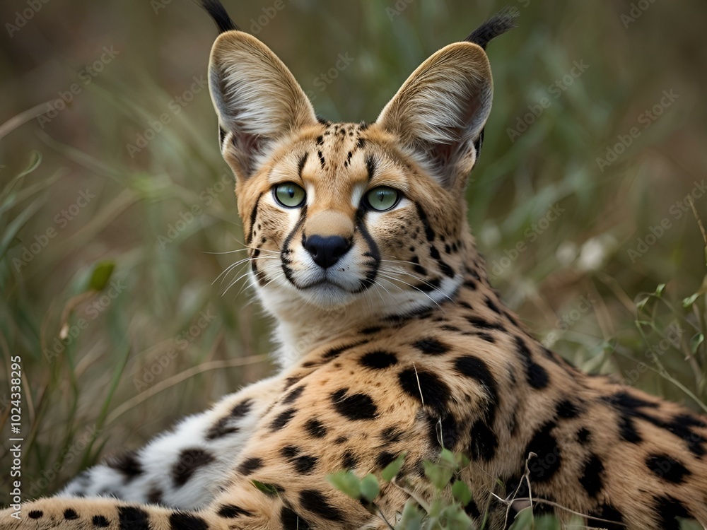 Serval cat