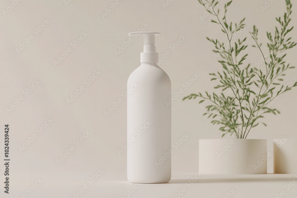 Minimalist Plastic Lotion Bottle, sleek design for skincare, ideal for modern aesthetics, functional and stylish, perfect for daily use Minimalist Plastic Lotion Bottle, sleek design for skincare, ideal for modern aesthetics, functional and stylish, perfect for daily use