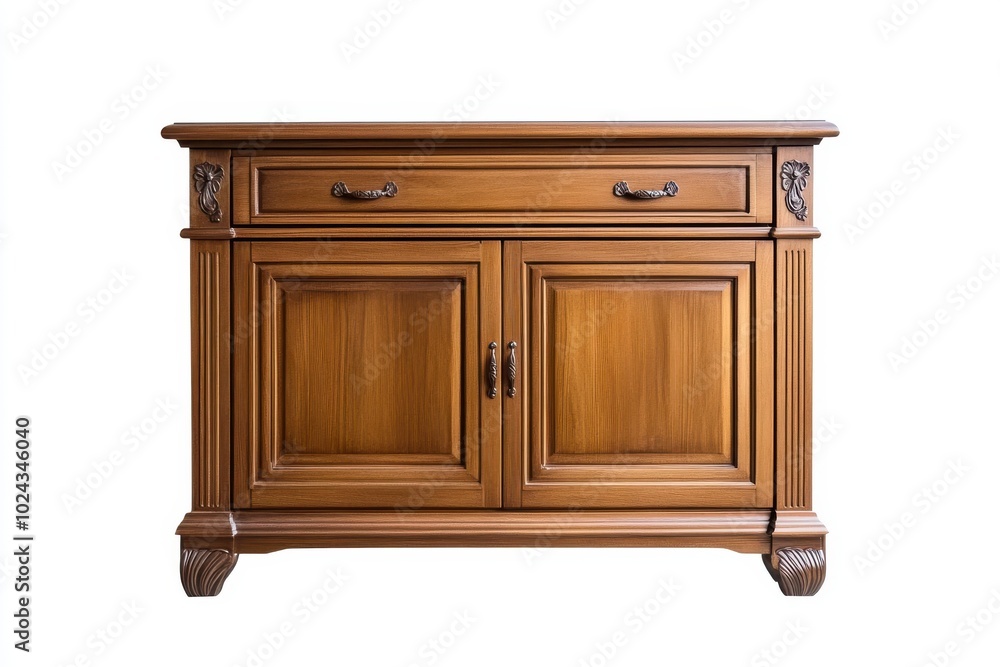Buffet furniture isolate on white background, clipping path Buffet furniture isolate on white background, clipping path