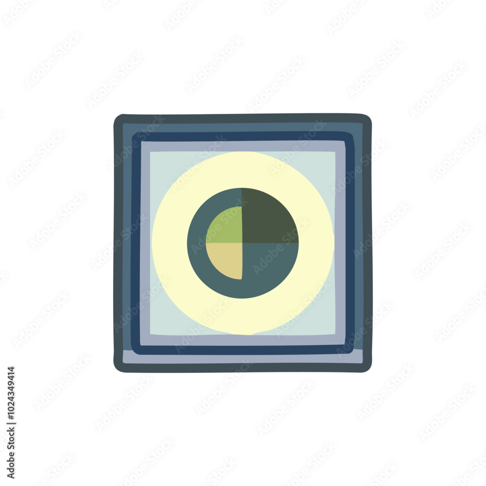 Dvd player icon in flat color style. Video player technology entertainment Dvd player icon in flat color style. Video player technology entertainment