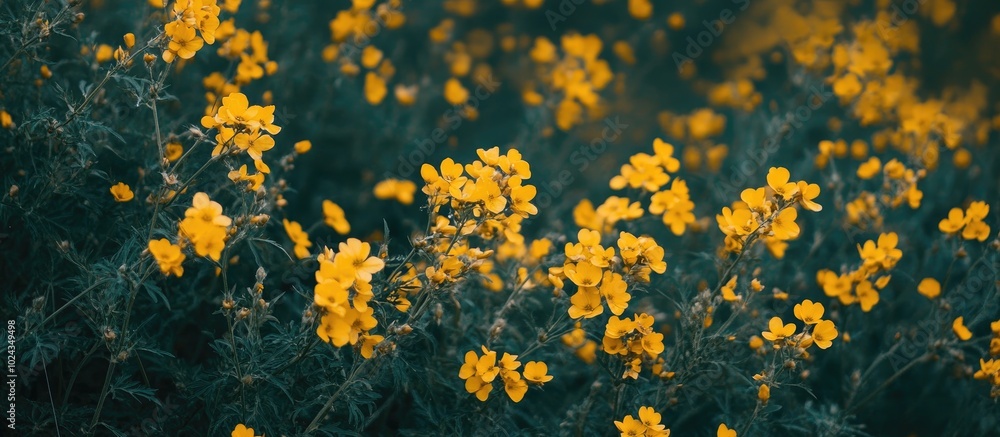 Beautiful Yellow Mustard Flowers Beautiful Yellow Mustard Flowers