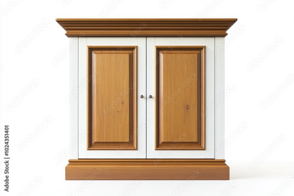 Cupboard isolate on white background, clipping path Cupboard isolate on white background, clipping path