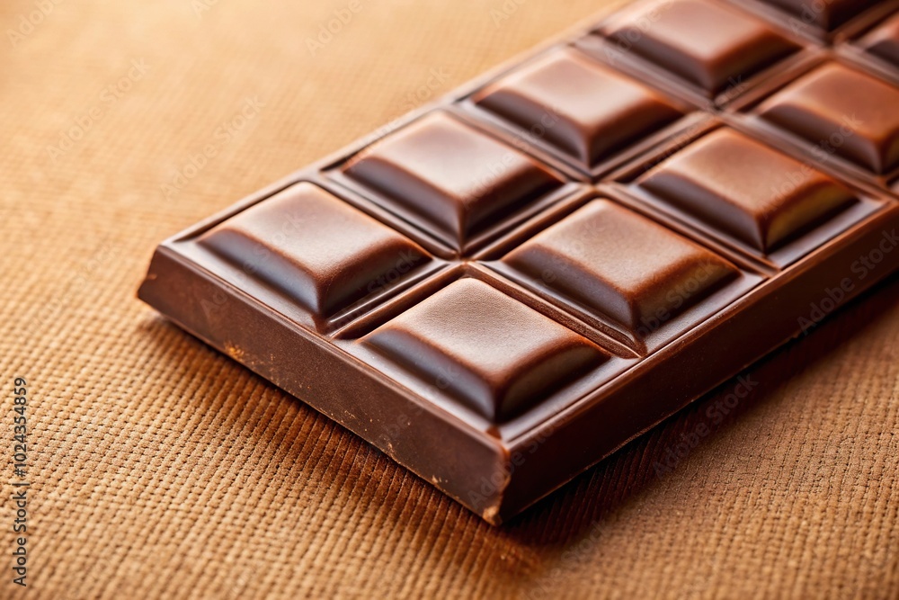 Sweet tasty chocolate on colorful background Sweet tasty chocolate on colorful background