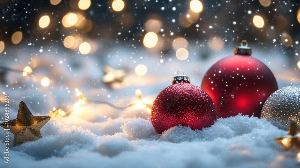 The Beautiful Christmas Ornament Scene The Beautiful Christmas Ornament Scene