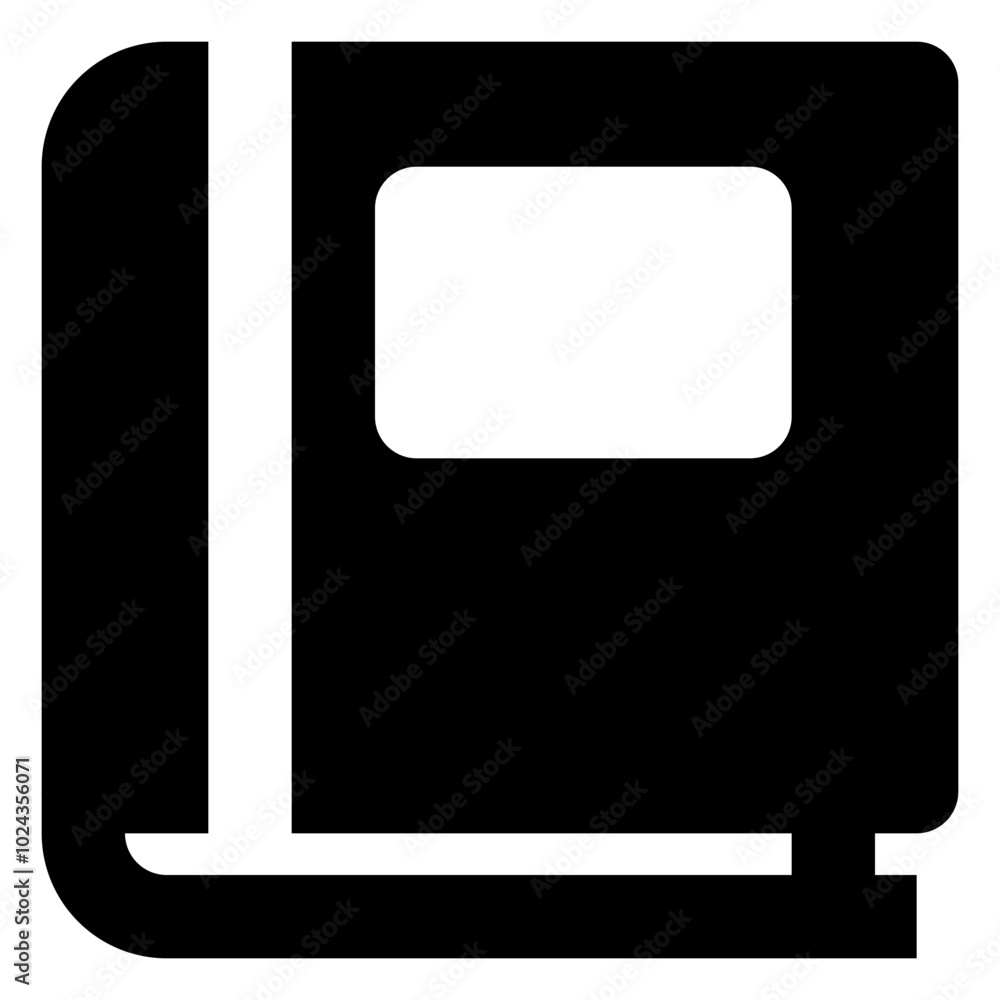 journal book solid icon journal book solid icon
