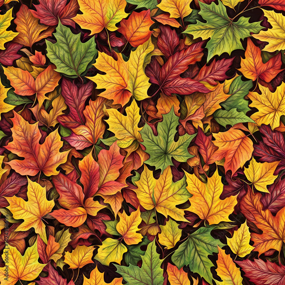 Autumn, Leaf, Pattern Design Autumn, Leaf, Pattern Design