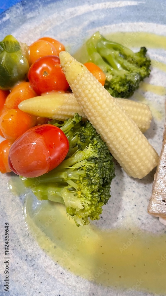 vegetables on a wooden table vegetables on a wooden table