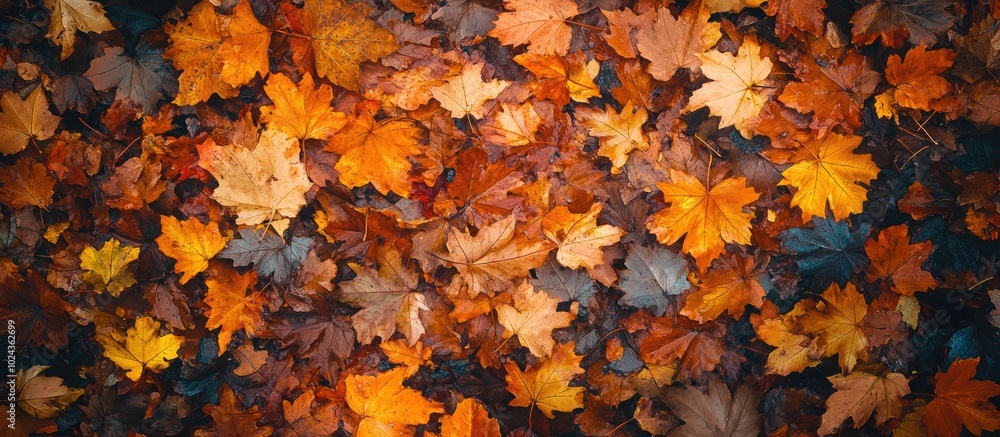 Autumn Leaves Background Abstract Nature Concept Autumn Leaves Background Abstract Nature Concept