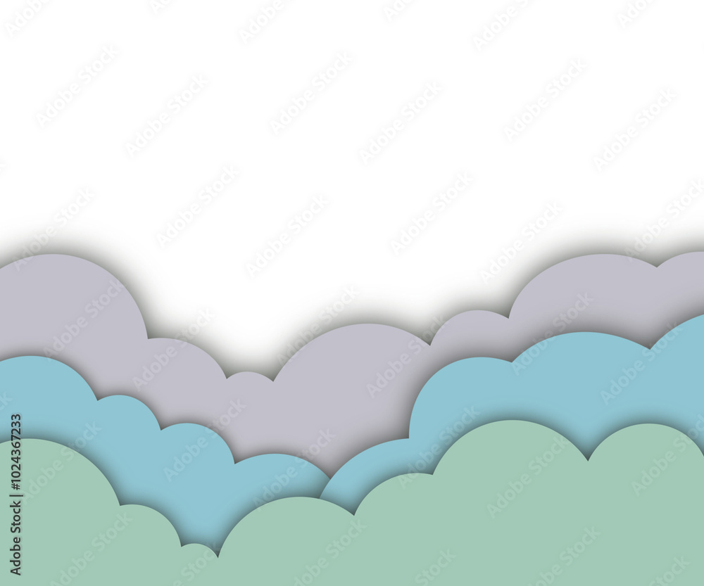 Sky Cloud Clipart background. Vector illustration. Layered paper cut style with shadows. Multi color rainbow PNG Transparent Background Sky Cloud Clipart background. Vector illustration. Layered paper cut style with shadows. Multi color rainbow PNG Transparent Background