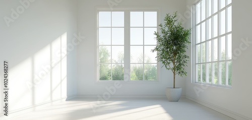 A cozy sunroom extension with large windows, letting in natural light and providing a peaceful corner for relaxation