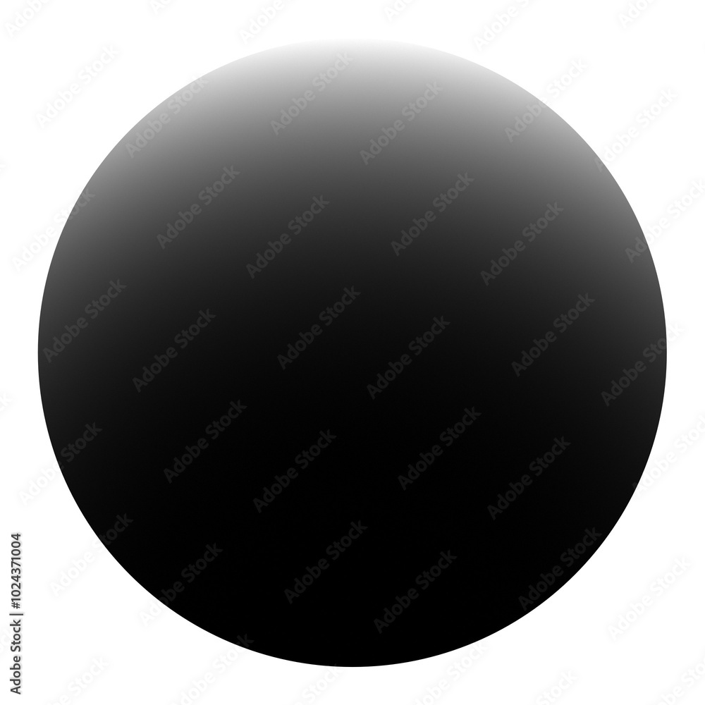 Shadow Black Circle fade up on transparent background Shadow Black Circle fade up on transparent background