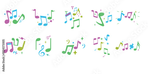 Musical Notes Illustration