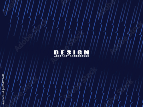 Premium background design with diagonal blue stripes pattern. Vector horizontal template for digital luxury business banner, contemporary formal invitation, luxury voucher, prestigious gift certificat