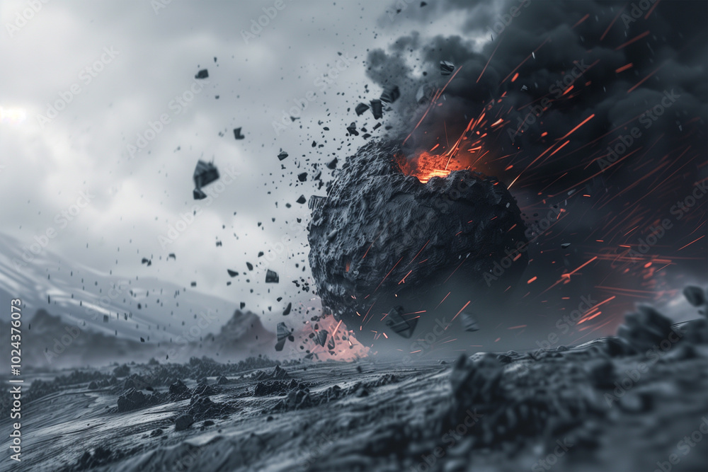 Epic VFX background, 3d style Epic VFX background, 3d style