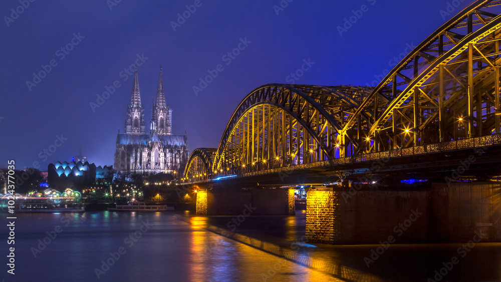 Fototapeta premium bridge over the river