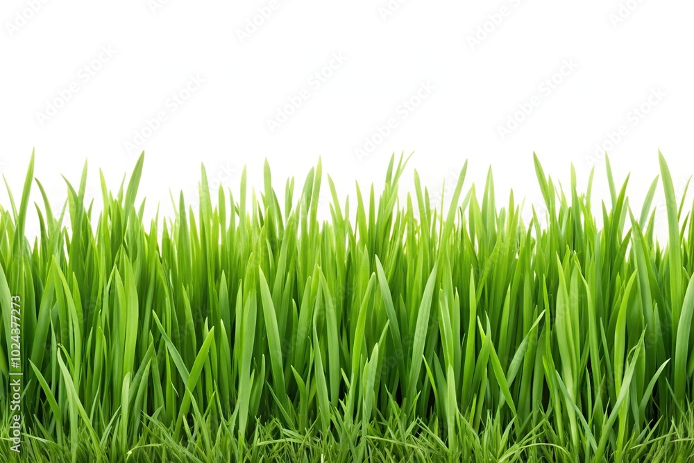 Symmetrical reeds of grass on white background Symmetrical reeds of grass on white background