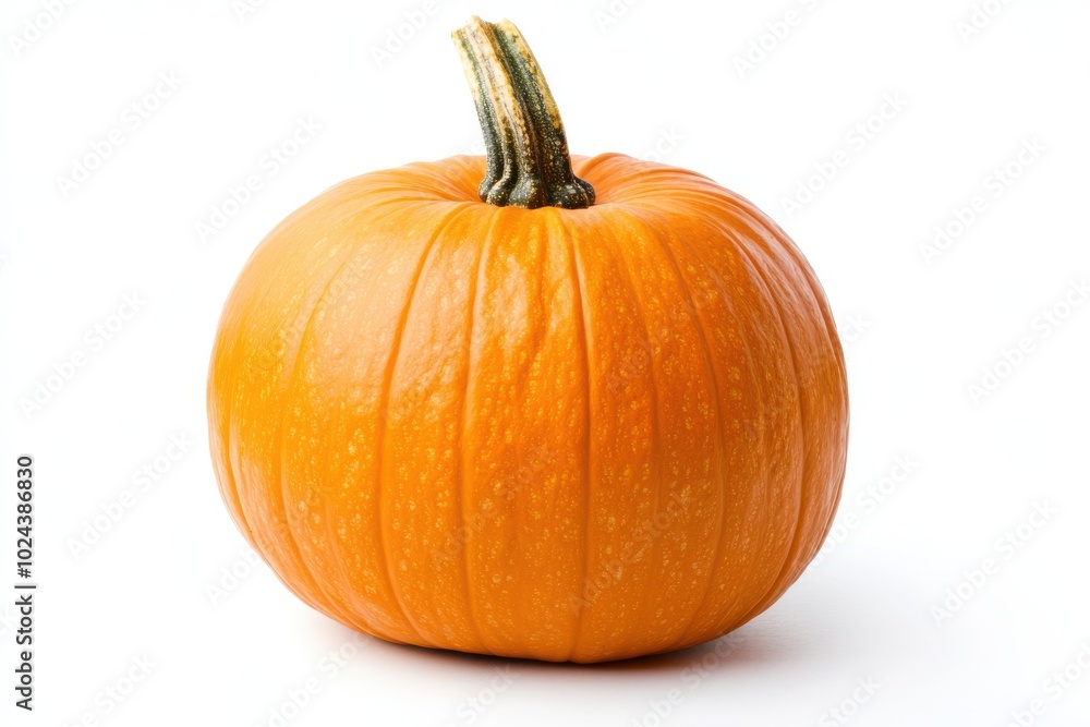 Obraz premium Vegetable pumpkin on white background