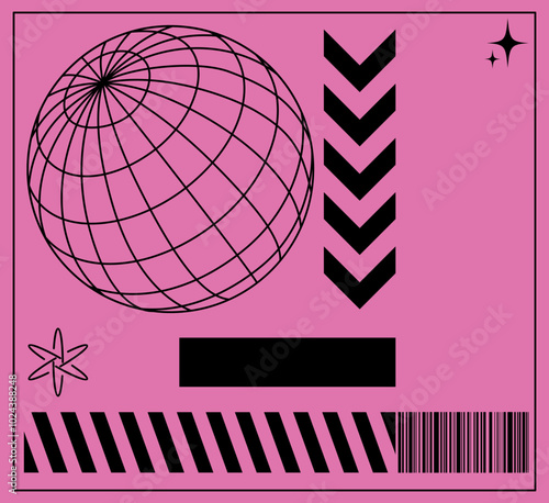 Sustainable Brutalist Sticker