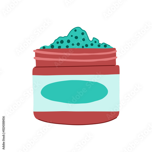 glow exfoliating scrub cartoon. smooth rejuvenate, polish radiance, buff renew glow exfoliating scrub sign. isolated symbol vector illustration