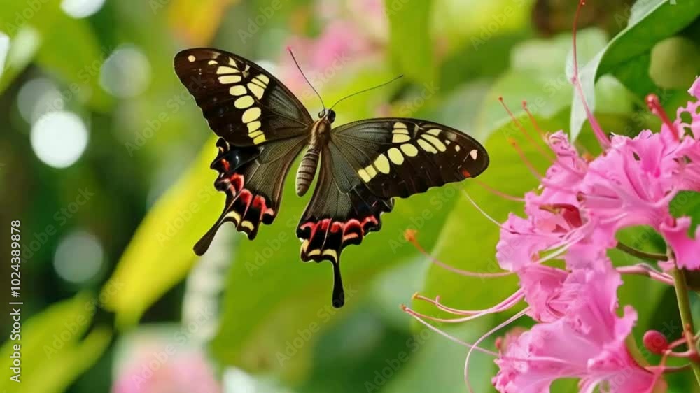 butterfly on flower