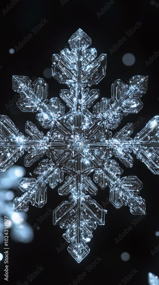 Crystalline Geometry, Snowflakes Crystalline Geometry, Snowflakes