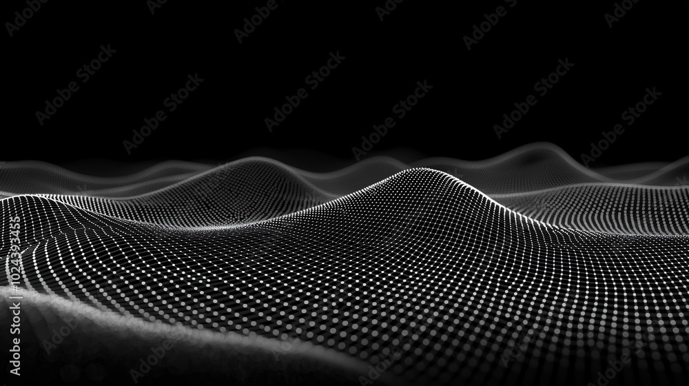 Abstract Wave Pattern Design Abstract Wave Pattern Design