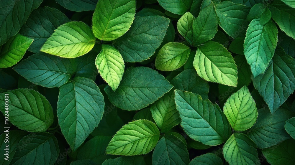 Green Leaf Texture Background Green Leaf Texture Background