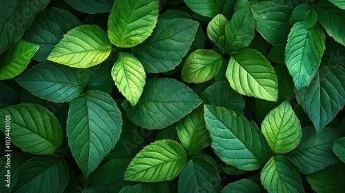 Green Leaf Texture Background